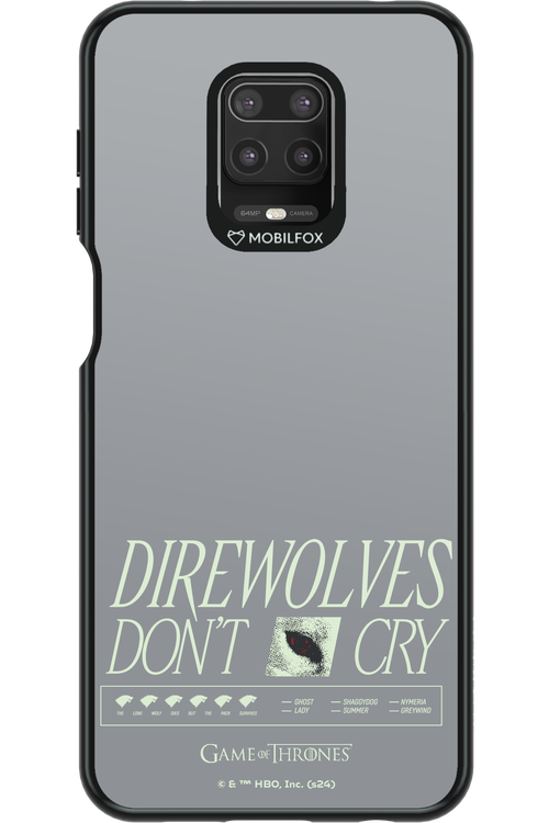 Direwolves Don’t Cry - Xiaomi Redmi Note 9 Pro