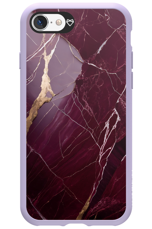 Burgundy Marble - Apple iPhone SE 2022