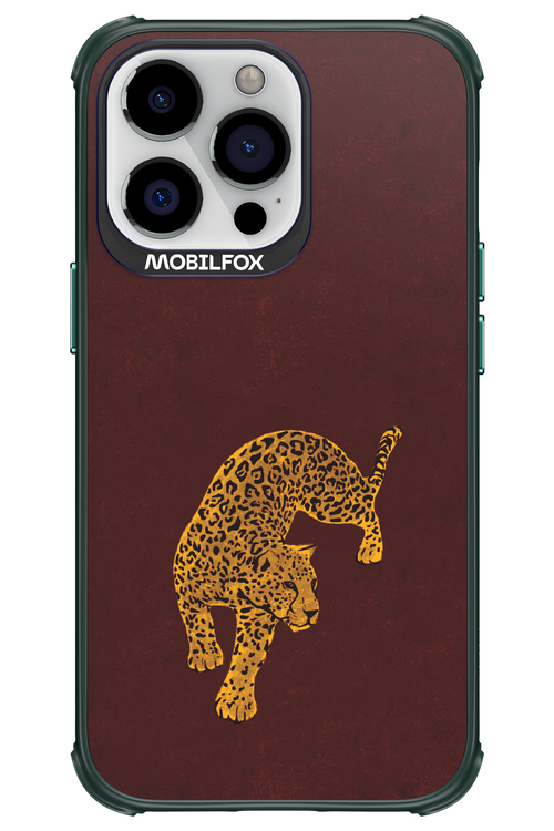 Burgundy Leopard - Apple iPhone 13 Pro