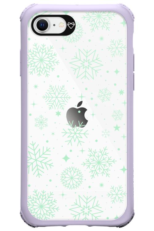 Tiffany's Snowflakes - Apple iPhone SE 2022