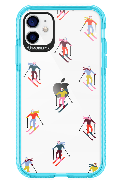 Snow Motion (Transparent) - Apple iPhone 11