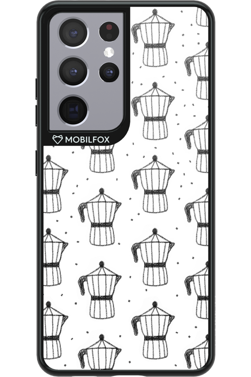 Retro Caffee - Samsung Galaxy S21 Ultra