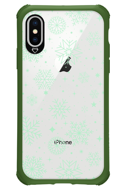 Tiffany's Snowflakes - Apple iPhone XS