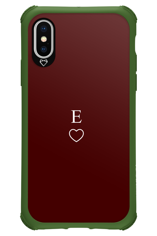 E Burgundia 2.0 - Apple iPhone X