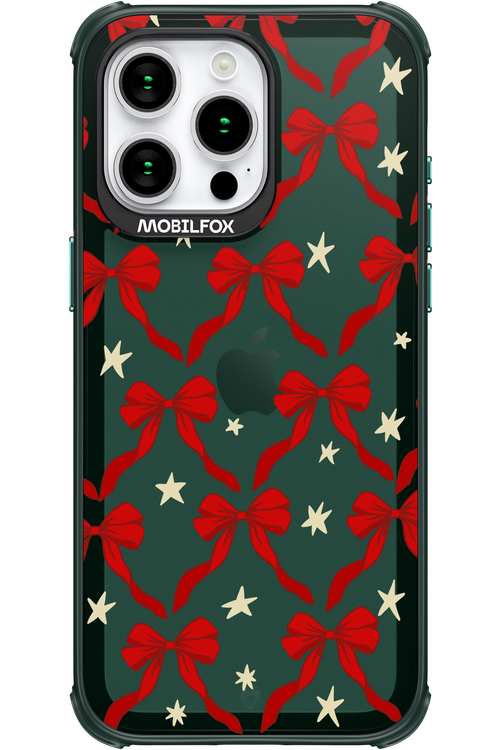 Bow & Stars (Transparent) - Apple iPhone 15 Pro Max