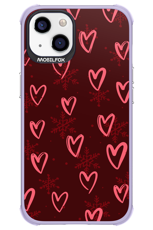 Christmas Hearts - Apple iPhone 13