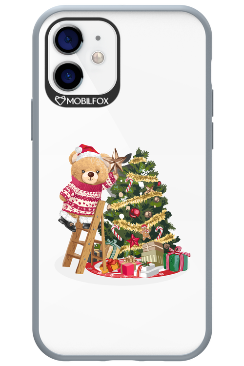 Christmas Bear (Transparent) - Apple iPhone 12