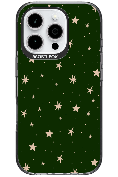 Forest Green Stars - Apple iPhone 16 Pro