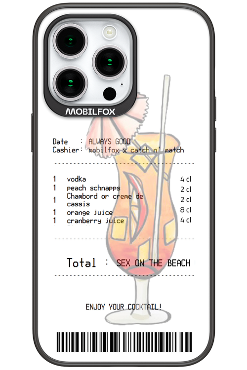 sex on the beach cocktail - Apple iPhone 15 Pro Max