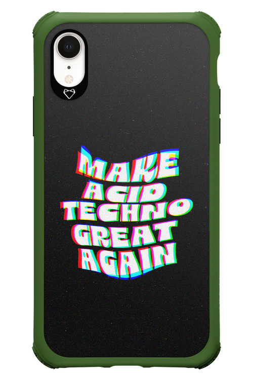 Acid Techno - Apple iPhone XR