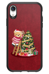 Christmas Bear (Burgundy) - Apple iPhone XR