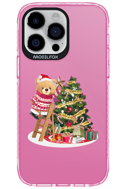 Christmas Bear (Transparent) - Apple iPhone 14 Pro Max