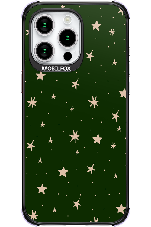 Forest Green Stars - Apple iPhone 15 Pro Max