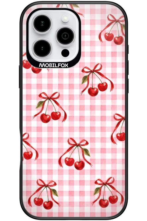 Pink Cherry Checked 2.0 - Apple iPhone 16 Pro Max