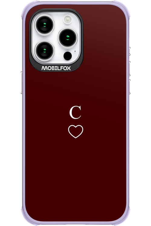 C Burgundia 2.0 - Apple iPhone 15 Pro Max