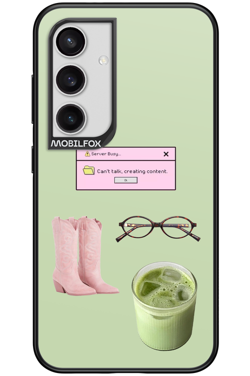 Matcha Babe - Samsung Galaxy S24