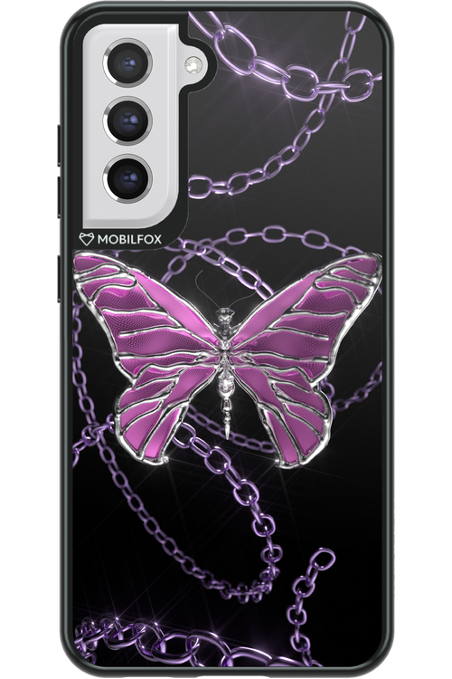 Butterfly Necklace - Samsung Galaxy S21 FE