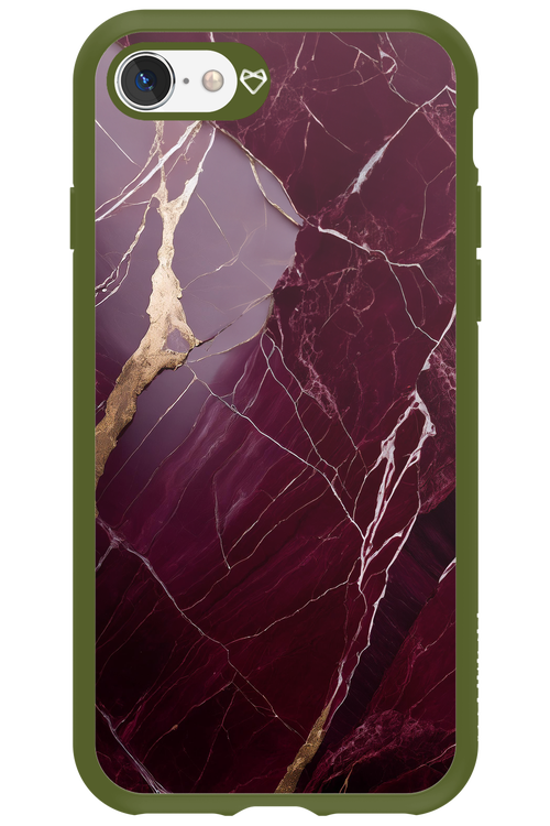 Burgundy Marble - Apple iPhone SE 2022