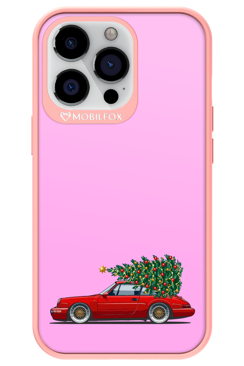 XMAS Car Pink - Apple iPhone 13 Pro