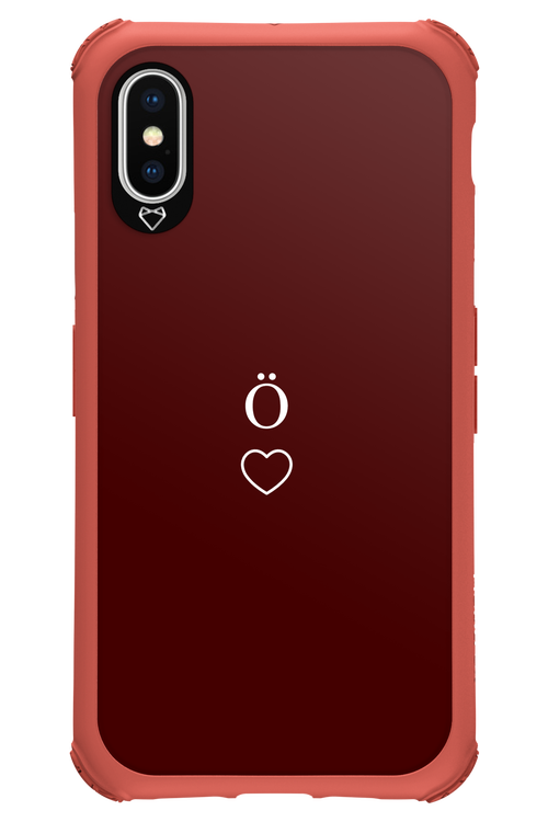 O Burgundia II 2.0 - Apple iPhone X