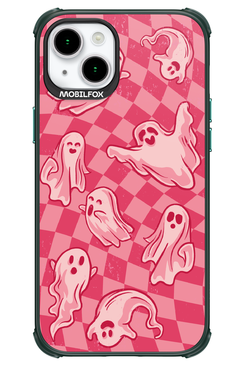 Strawberry Ghosts - Apple iPhone 15 Plus