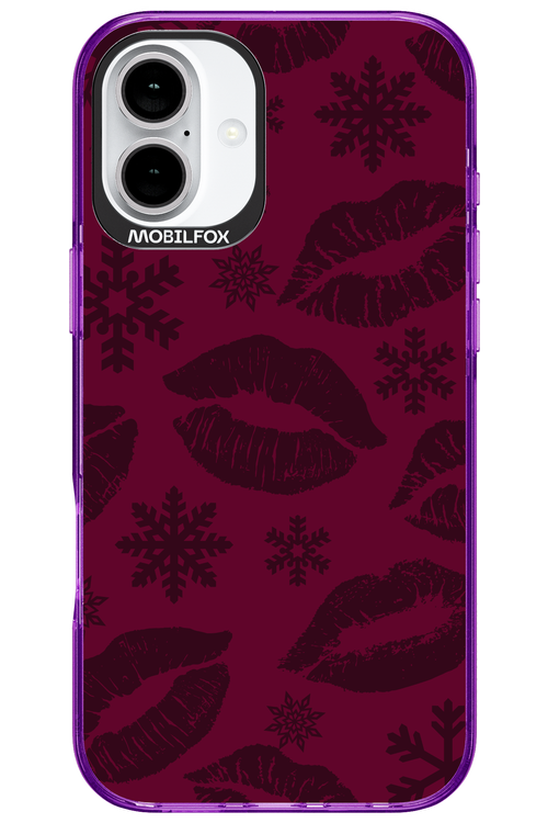 Burgundy Kiss - Apple iPhone 16 Plus