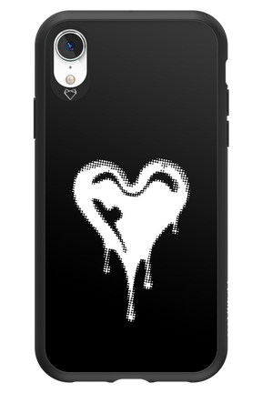 Heart Black - Apple iPhone XR