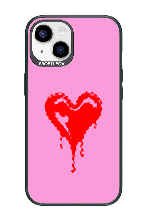 Heart Pink - Apple iPhone 14