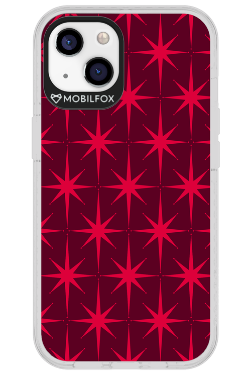 Burgundy Starss - Apple iPhone 13