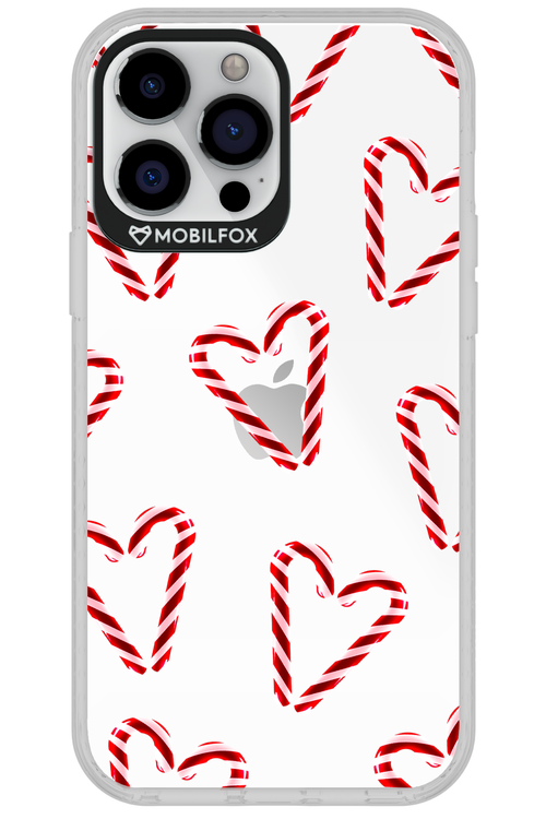Candy Cane Hearts - Apple iPhone 13 Pro Max