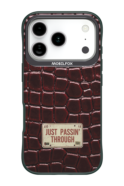 Just passin through 2.0 - Apple iPhone 17 Pro