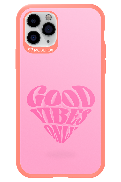 Good Vibes Heart - Apple iPhone 11 Pro