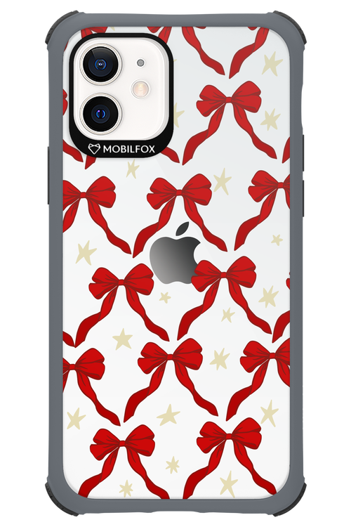 Bow & Stars (Transparent) - Apple iPhone 12