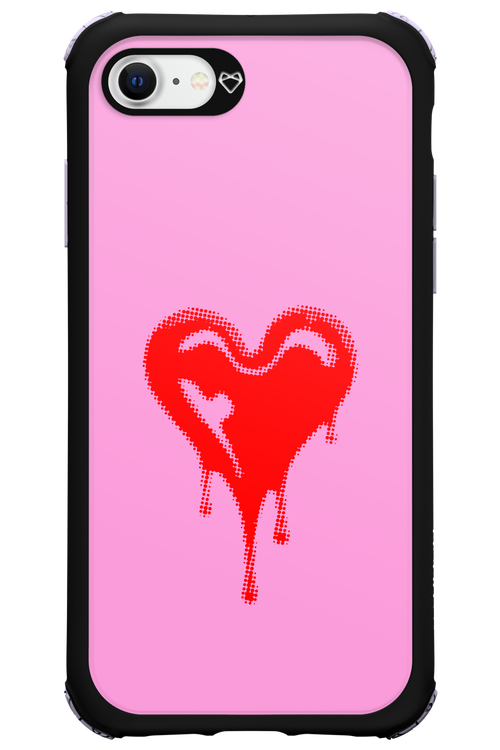 Heart Pink - Apple iPhone 7