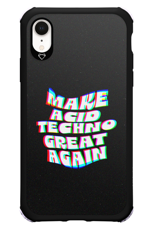Acid Techno - Apple iPhone XR