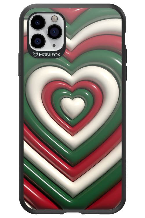 XMAS Hearts - Apple iPhone 11 Pro Max