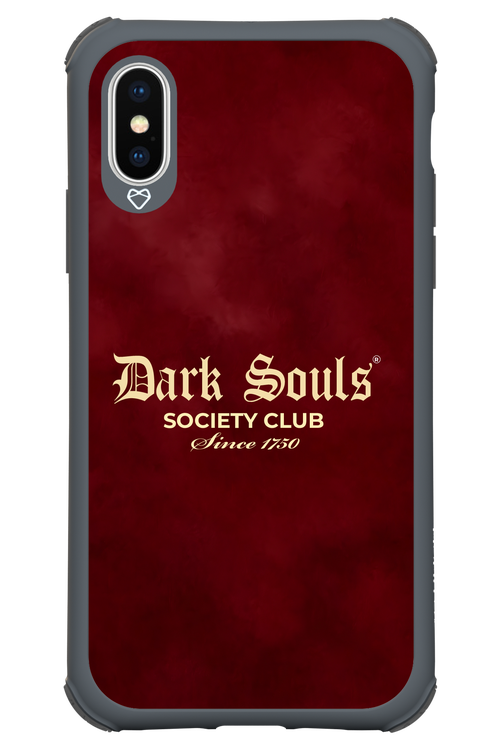 Dark Souls (Burgundy) - Apple iPhone X