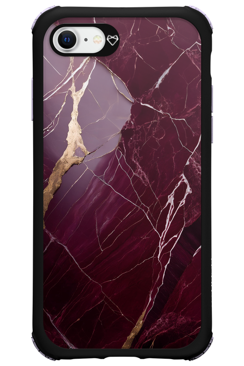 Burgundy Marble 2.0 - Apple iPhone SE 2020