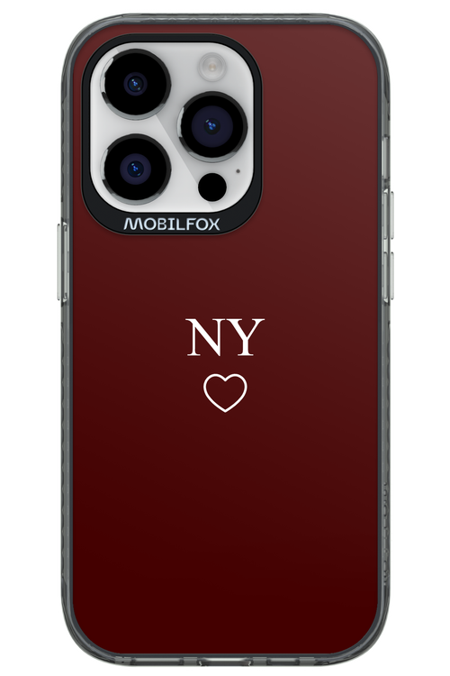 NY Burgundia 2.0 - Apple iPhone 14 Pro