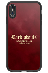Dark Souls (Burgundy) - Apple iPhone XS Max