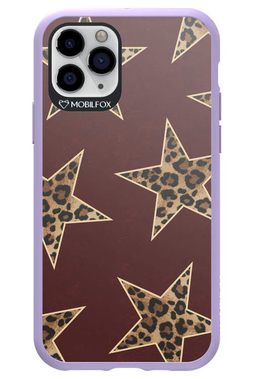 Wild Stars Burgundy - Apple iPhone 11 Pro
