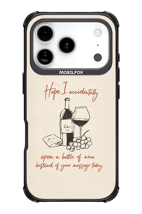 Bottle of wine 2.0 - Apple iPhone 17 Pro