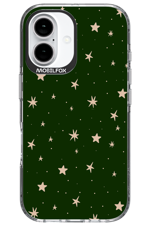 Forest Green Stars - Apple iPhone 16