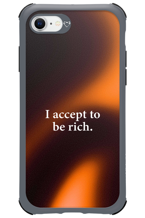 I accept to be rich - Apple iPhone 7