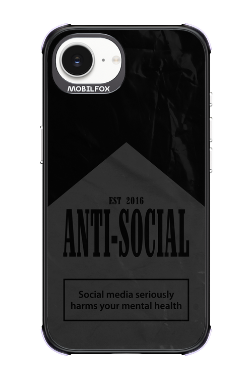 ANTI-SOCIAL (BLVCK) 2.0 - Apple iPhone 16e