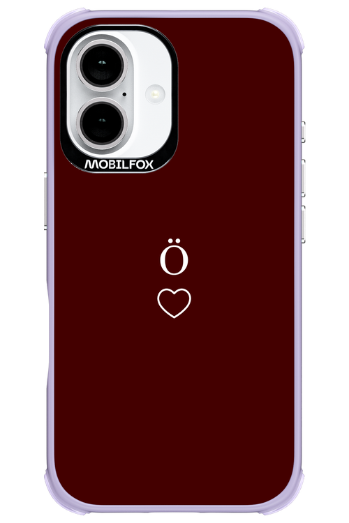 O Burgundia II 2.0 - Apple iPhone 16