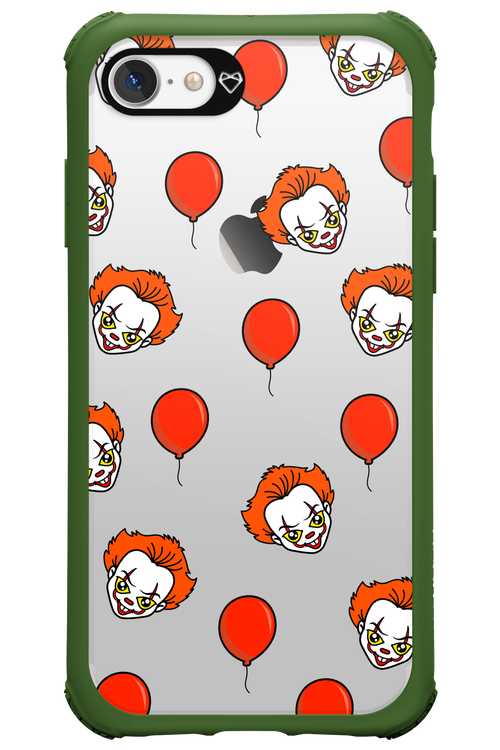 Mystery Clown (Transparent) - Apple iPhone 7