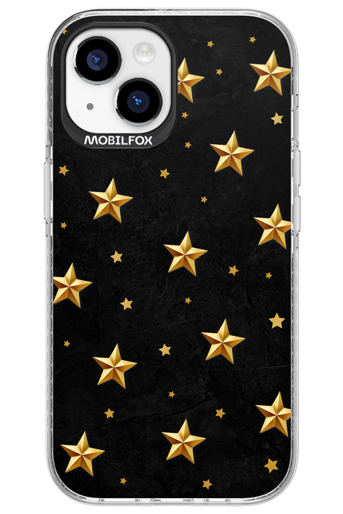 Golden Stars - Apple iPhone 15