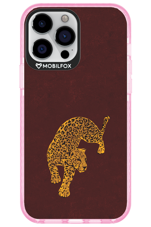 Burgundy Leopard - Apple iPhone 13 Pro Max