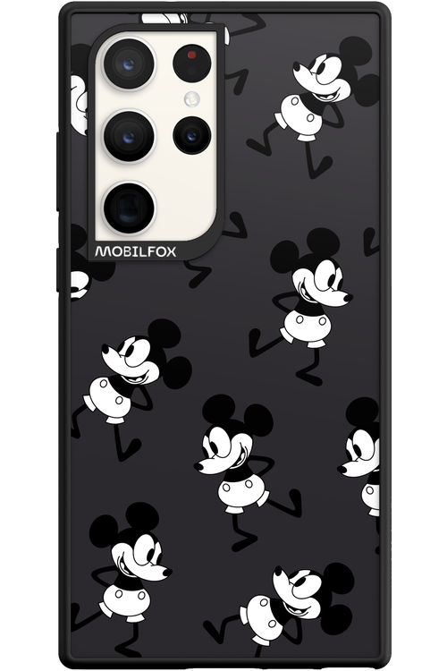 Iconic Mouse (antracite pattern) - Samsung Galaxy S23 Ultra